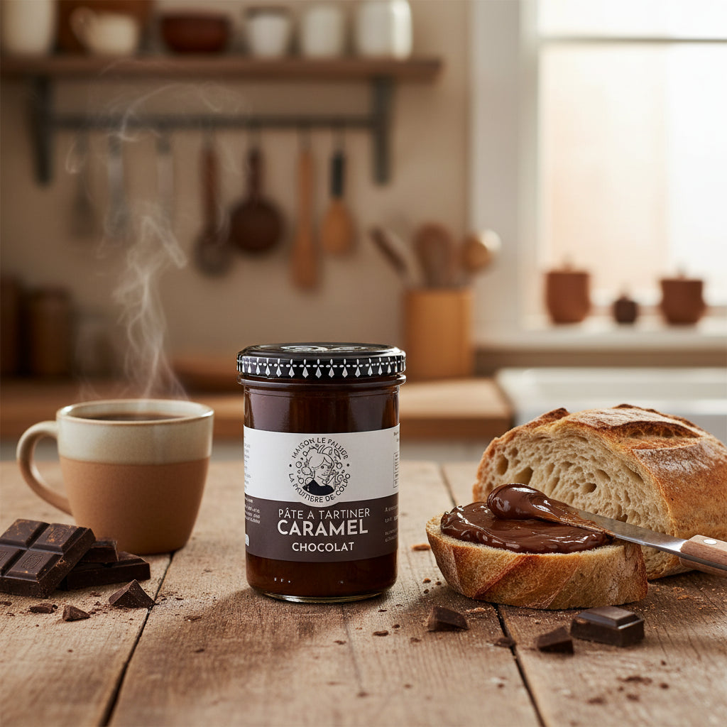 Pâte à tartiner Caramel/Chocolat 230 gr