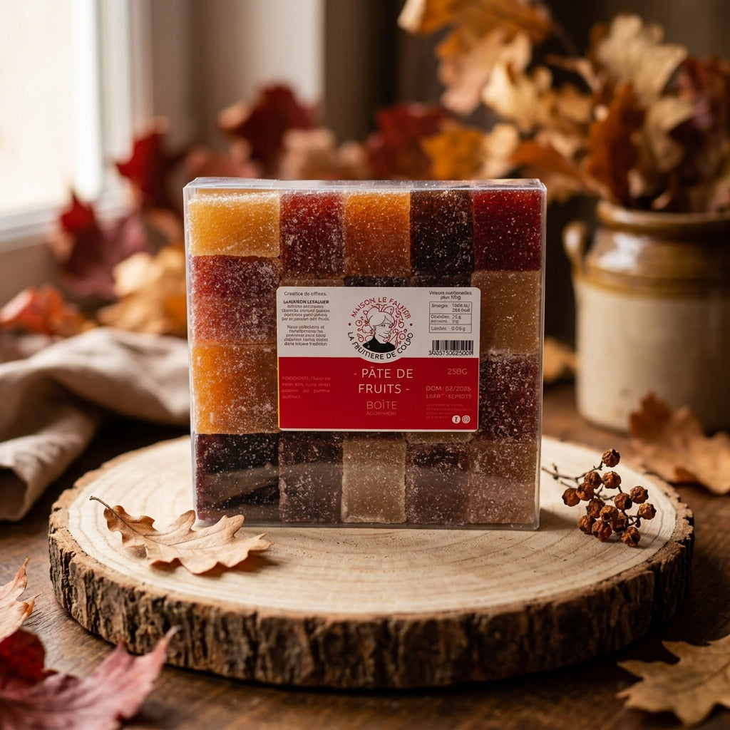 Coffret Pâtes de fruits 230 gr