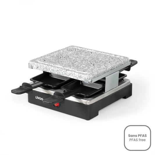 Appareil à raclette 4 personnes