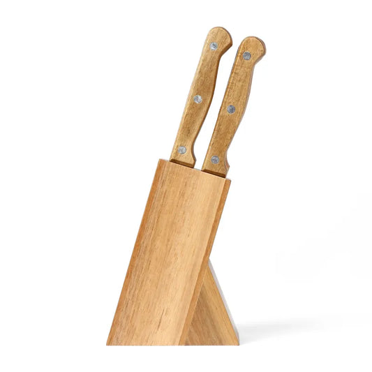 Set de 6 couteaux Ă steak avec support MEC133