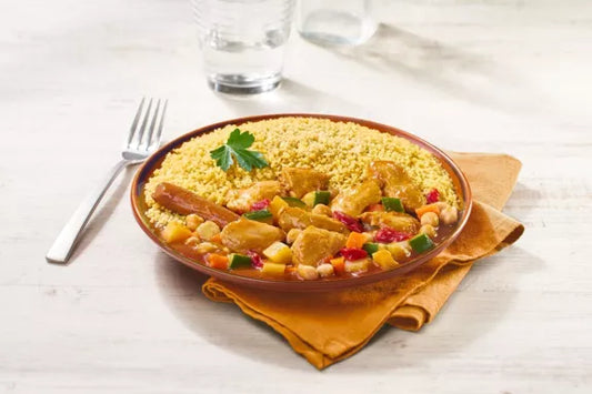 Couscous poulet merguez Légumes (300g)