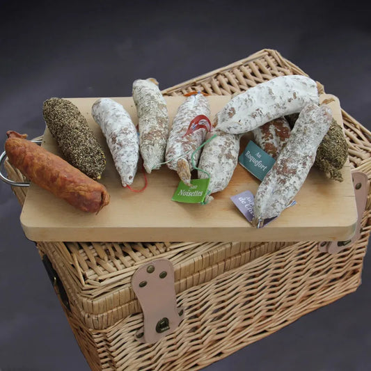 Box 10 saucissons Aromatisés