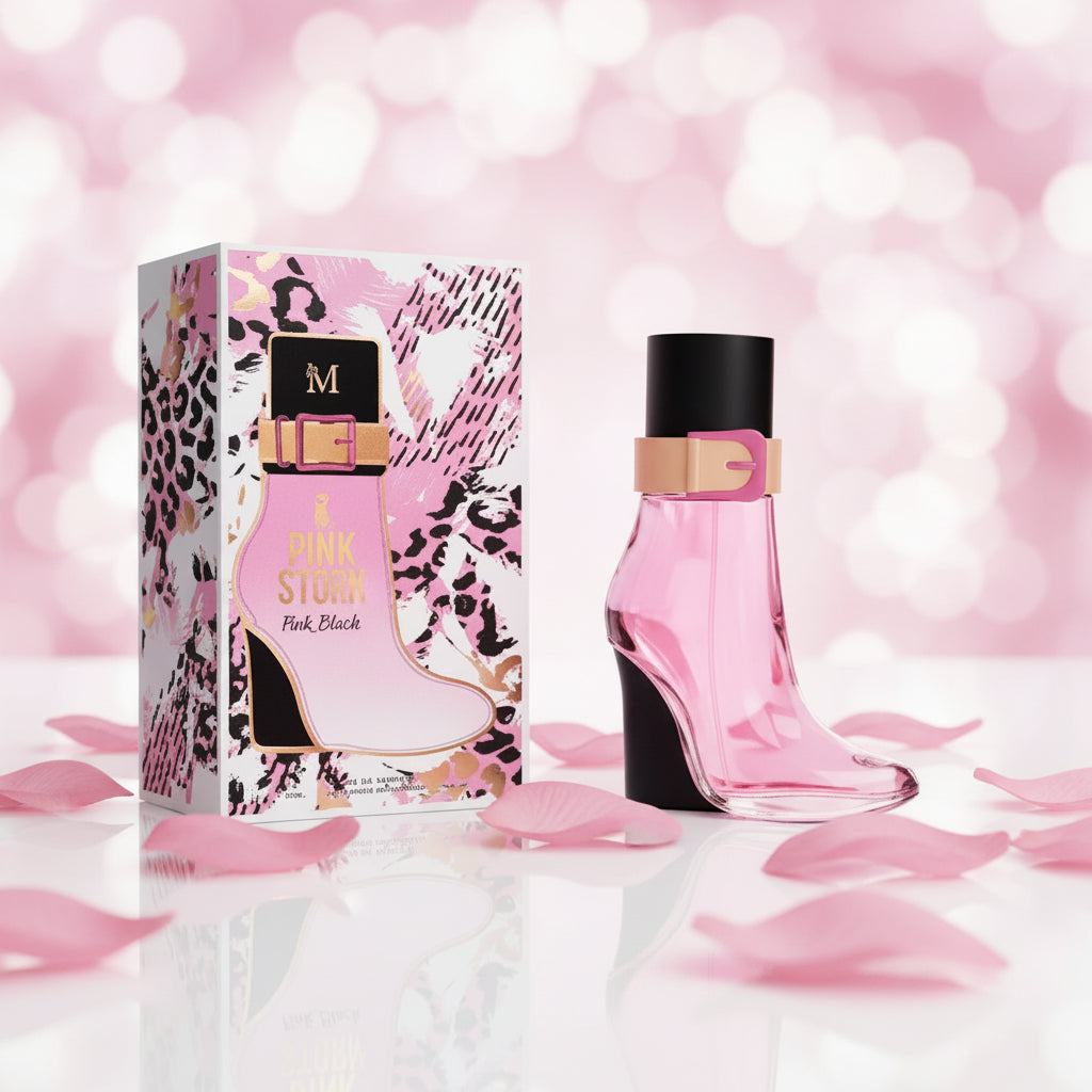 Eau de Parfum "A Shoe Story – Pink Blush" pour Femme (100ml) – L'Audace et la Douceur au Féminin