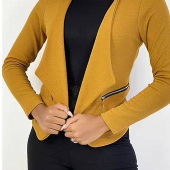 Blazer moutarde