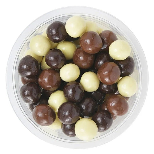 Choco balles (boules de riz soufflé enrobées de chocolat) -Barquette de 150 gr