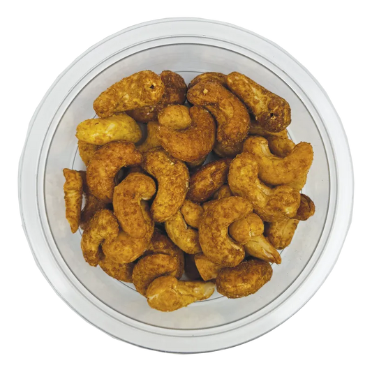 Noix de Cajou Torréfiées au curry et à l'oignon 150g