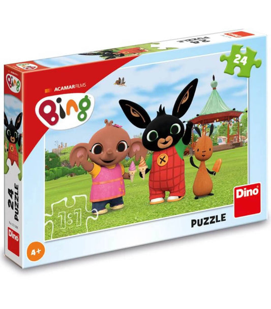 PUZZLE POUR ENFANTS BING AVEC GLACE 24 PIÈCES