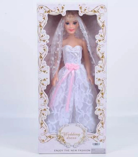 Grande poupée mariée 45 cm