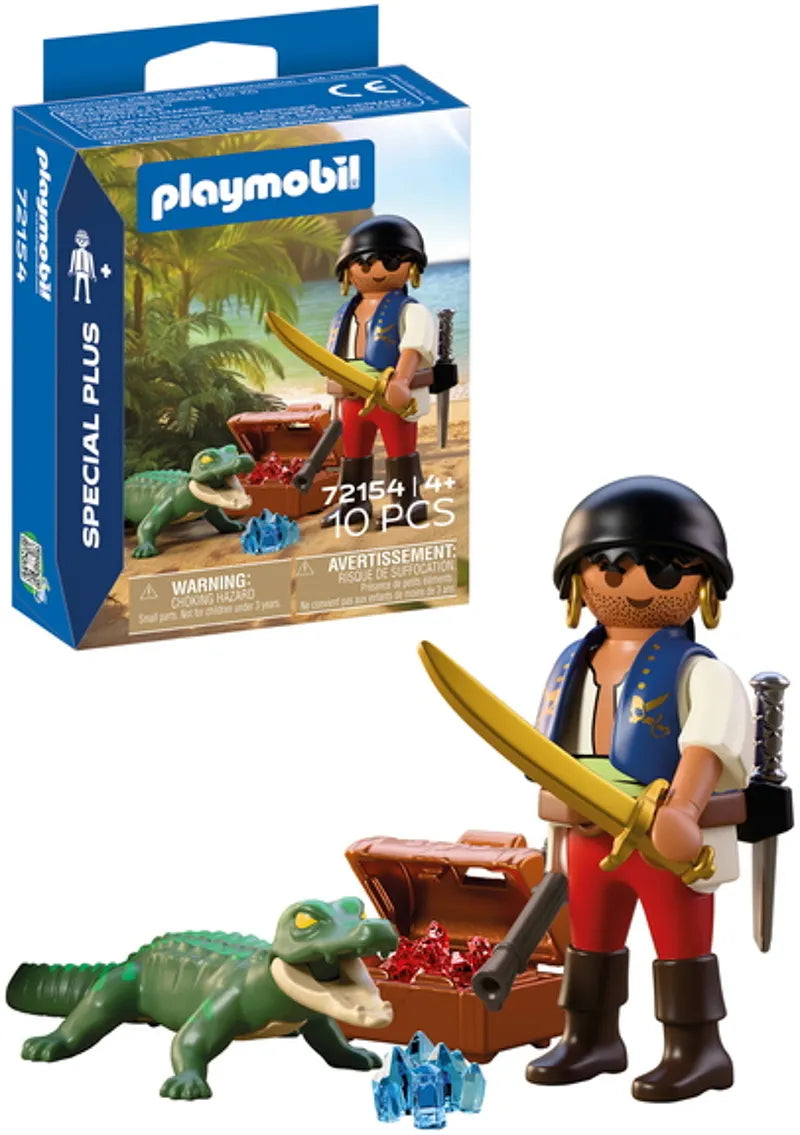 Playmobil 72154 - Pirate contre caïman SPE+