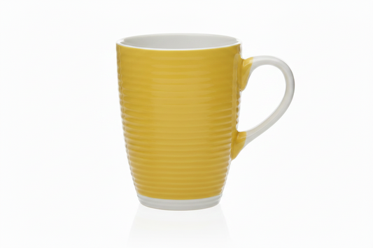 MUG rainuré Jaune 22090014