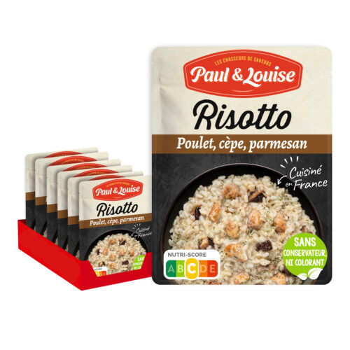 Risotto Poulet, Cèpe, Parmesan (300g)