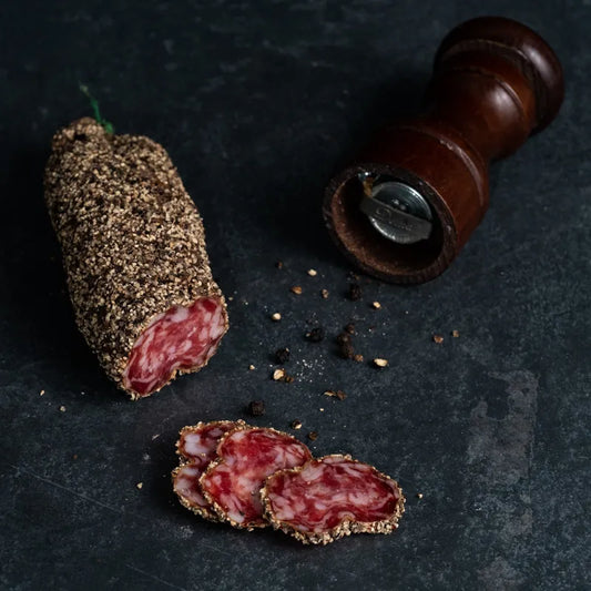 Saucisson sec au poivre