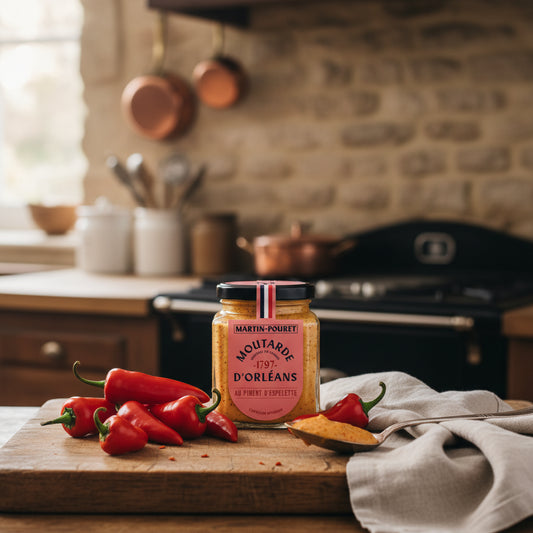 Moutarde au Piment d'Espelette 95g