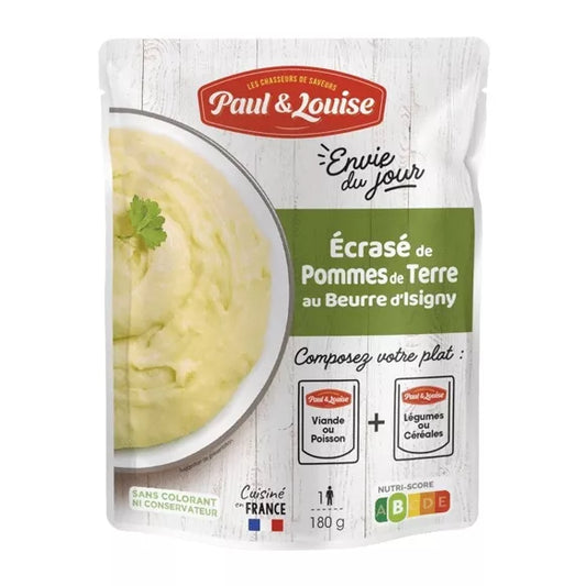 Ecrasé de pommes de terre au beurre d’Isigny (180g)