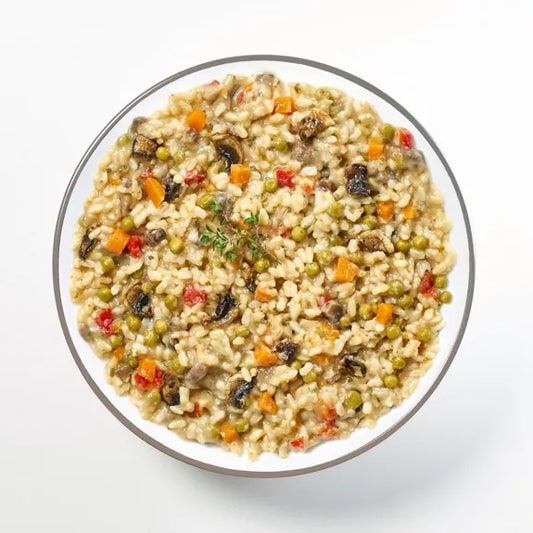 Risotto aux champignons, légumes et parmesan (180g)