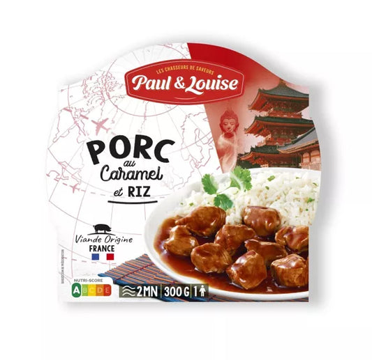 Porc au Caramel & son riz (300g)
