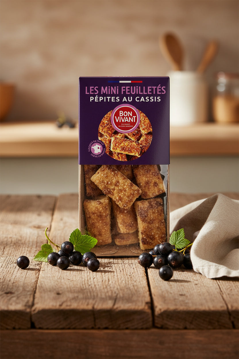 Mini-Bâtons caramélisés PEPITES DE CASSIS