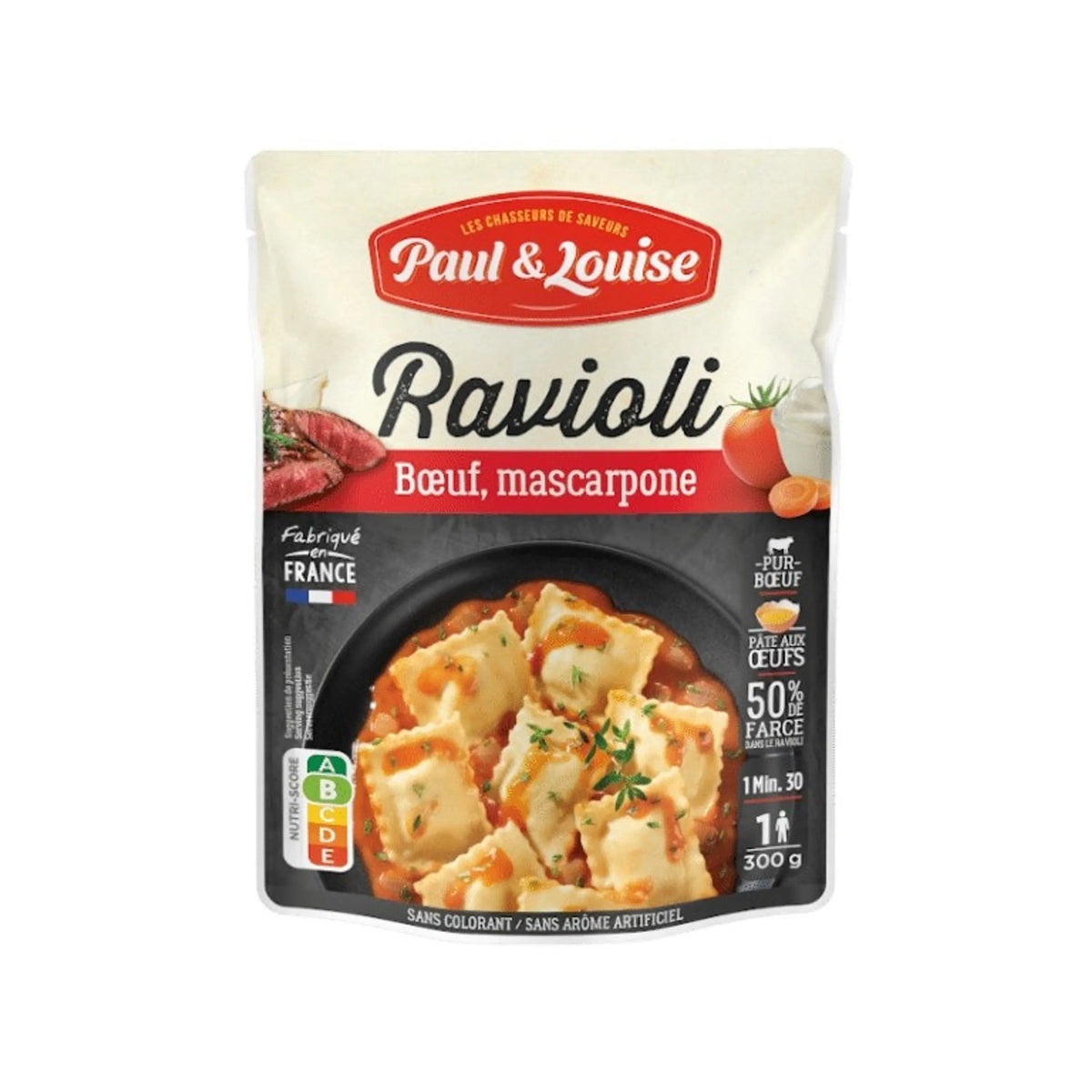 Ravioli Boeuf, Mascarpone (300g)