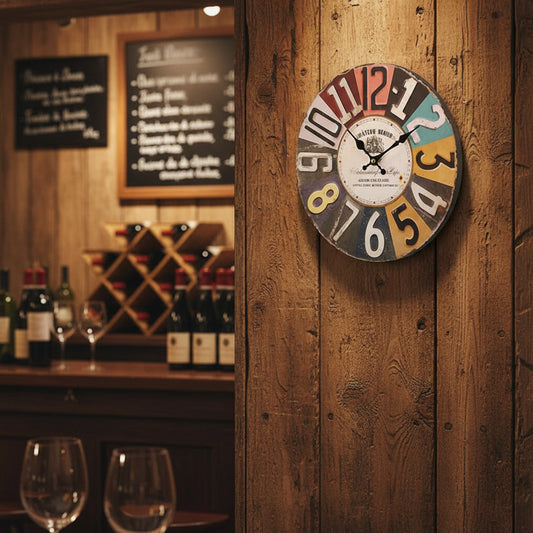 HORLOGE MURALE 28CM 18190065