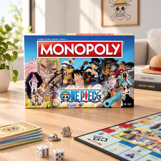 MONOPOLY ONE PIECE - Jeu de Société Officiel - 8 ans +
