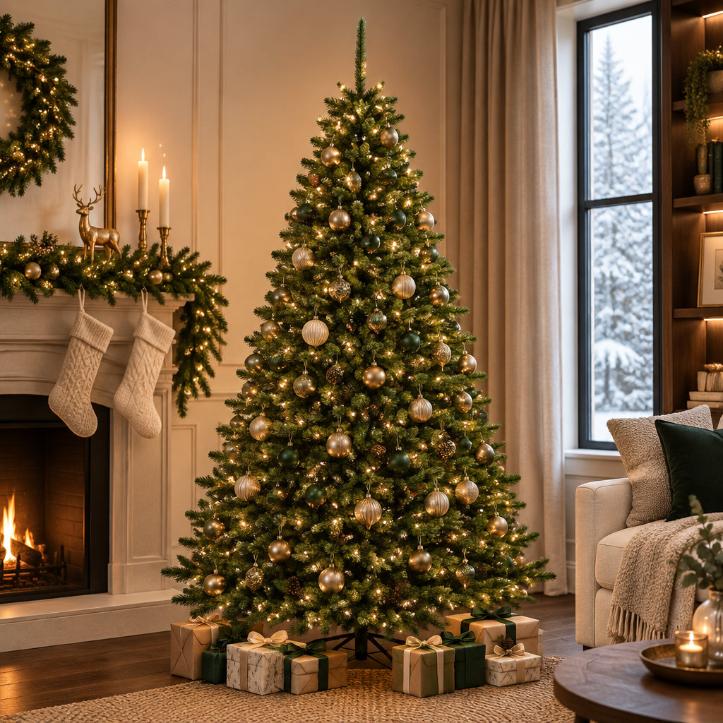 Sapin de Noël artificiel 180 cm - vert épicéa