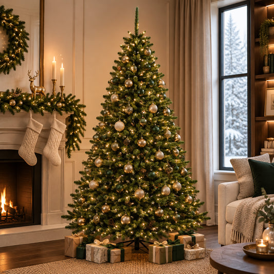 Sapin de Noël artificiel 180 cm - vert épicéa