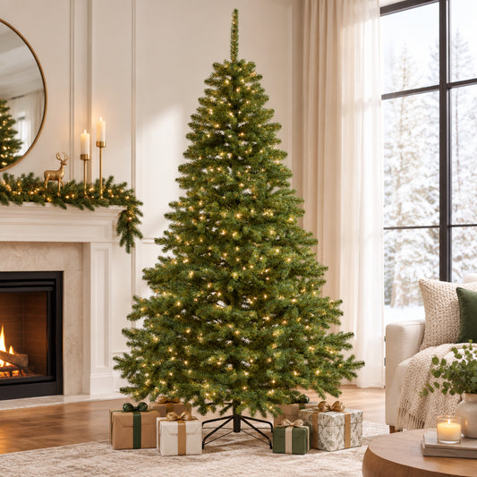 Sapin de Noël artificiel 150 cm - vert épicéa