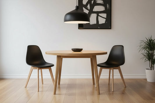 Chaises de salle à manger KITO - lot de 2 chaises de table à manger - noir