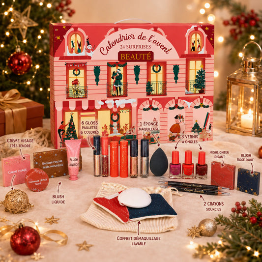 Calendrier de l'Avent Beauté – 24 Surprises Beauté & Accessoires