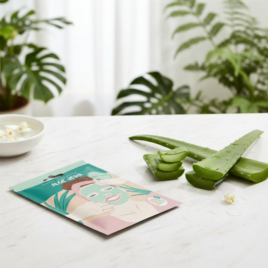 Masque Visage en tissus - Aloe Vera