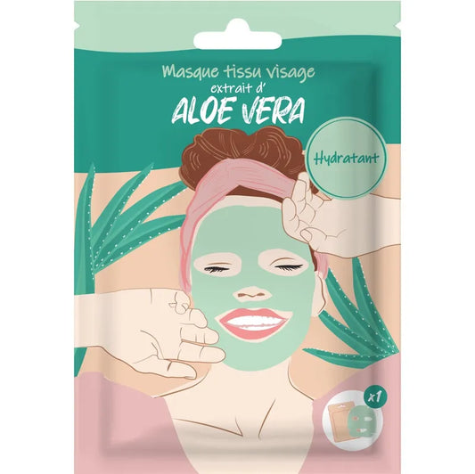 Masque Visage en tissus - Aloe Vera