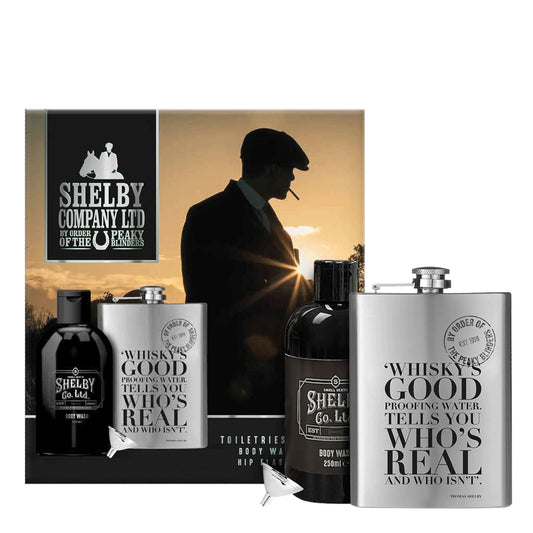 Coffret homme gel douche + flasque avec entonnoir PEAKY BLINDERS-340600