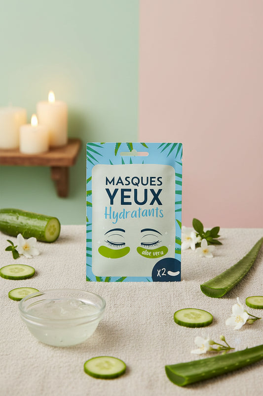 Patchs Hydratants yeux - Senteur Aloe Vera