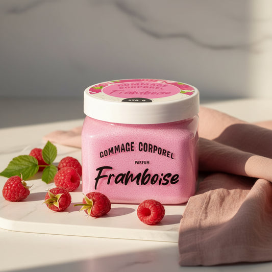 Gommage corps 470 gr - Senteur Framboise