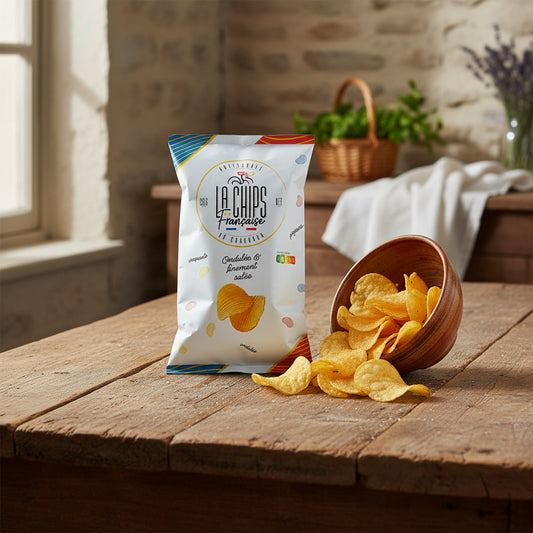 Chips finement salée ondulée 130g