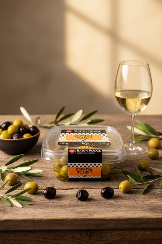 Cocktail d'olives dénoyautées - Baton Rouge - 150g