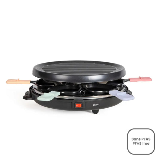 Appareil à raclette 6 personnes