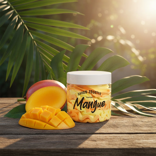 Savon fouetté 190 ml - Senteur Mangue