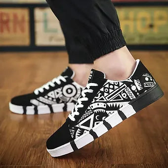 Chaussures imprimée Blanc