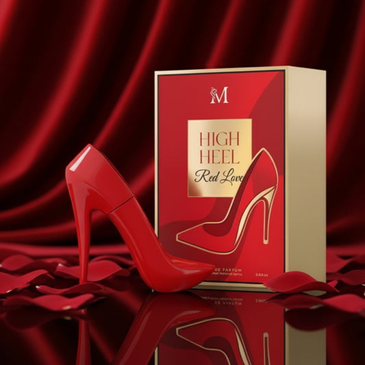 Eau de Parfum "High Heel – Red Love" pour Femme (100ml) – La Passion et l'Élégance Fatale