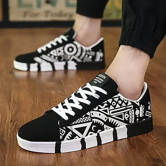 Chaussures imprimée Blanc