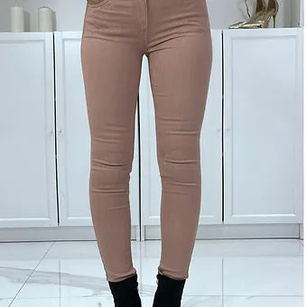 Slim extensible Beige