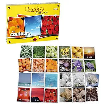 Loto nature - Les couleurs