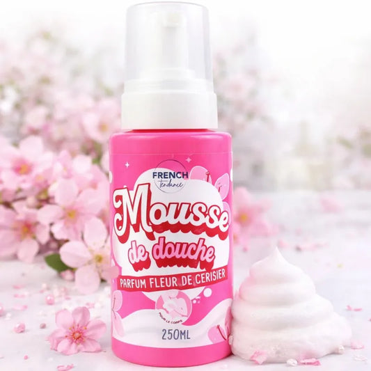 Mousse de douche 250ml - Senteur Fleur de cerisier