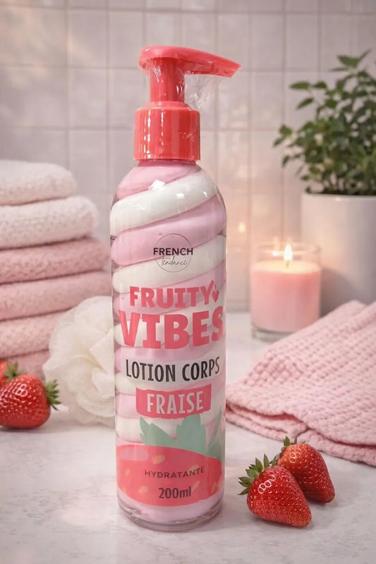 Lotion Corps Hydratante – Fraise – 200 ml