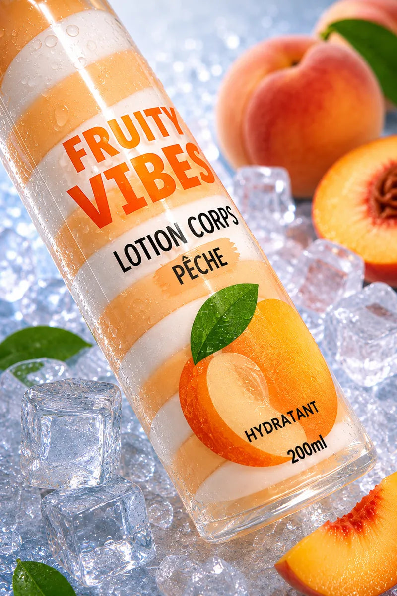 Lotion Corps Hydratante – Pêche – 200 ml
