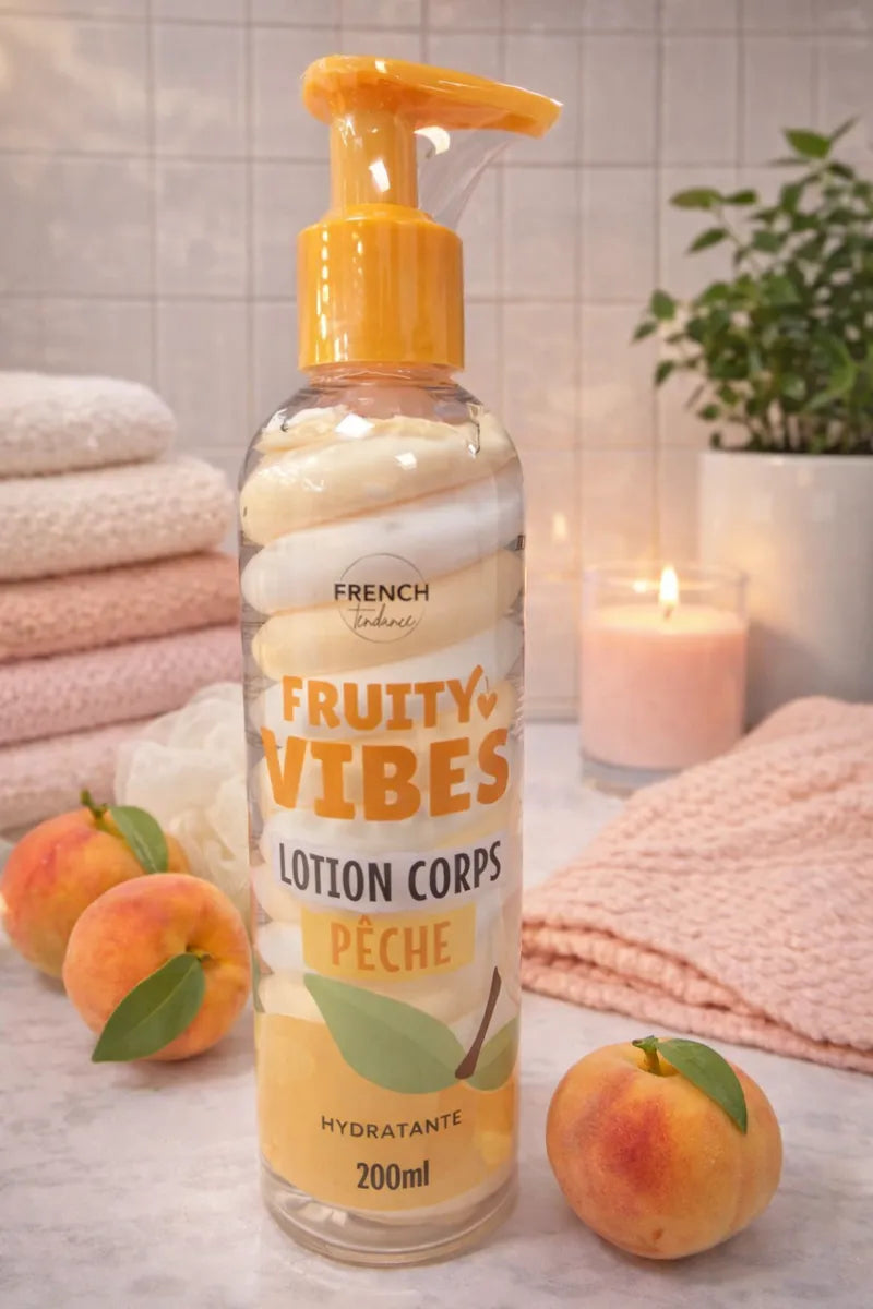 Lotion Corps Hydratante – Pêche – 200 ml