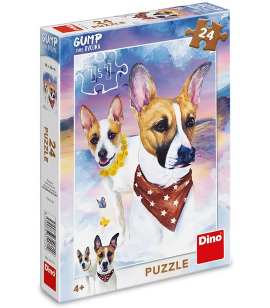 CHIENS PUZZLE POUR ENFANTS 24 PIÈCES