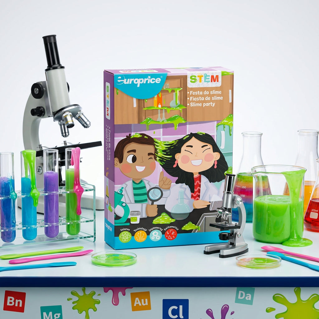 JEU STEM POUR ENFANTS - ATELIER DE SLIME