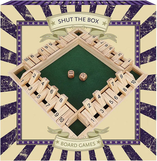 Jeu Shut the Box - 4 Joueurs